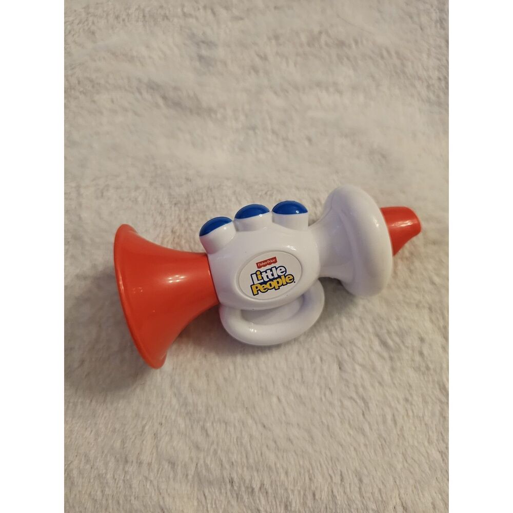 Fisher-Price‎ Little People Music Parade Ride-On REPLACEMENT Trumpet Horn Toy